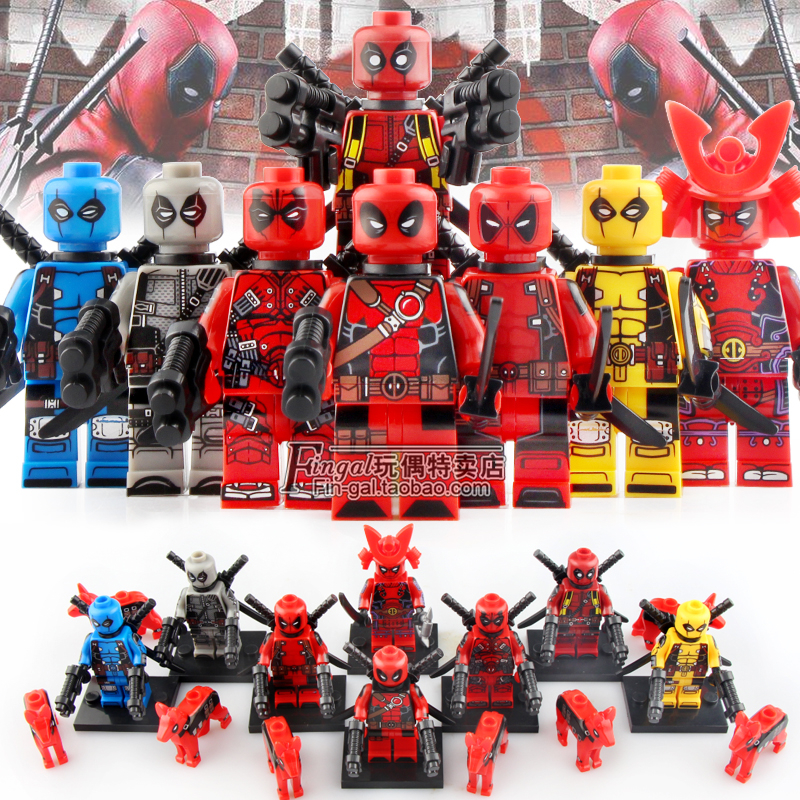 科睿超级英雄死侍人仔