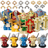 MY611 615星际战士40K剑卫老兵U团死翼第三方MOC拼装 积木人仔玩具