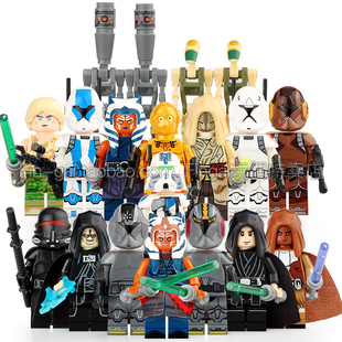 星球大战TV6105圣殿守卫西斯克隆士兵TV6106拼装人仔玩具