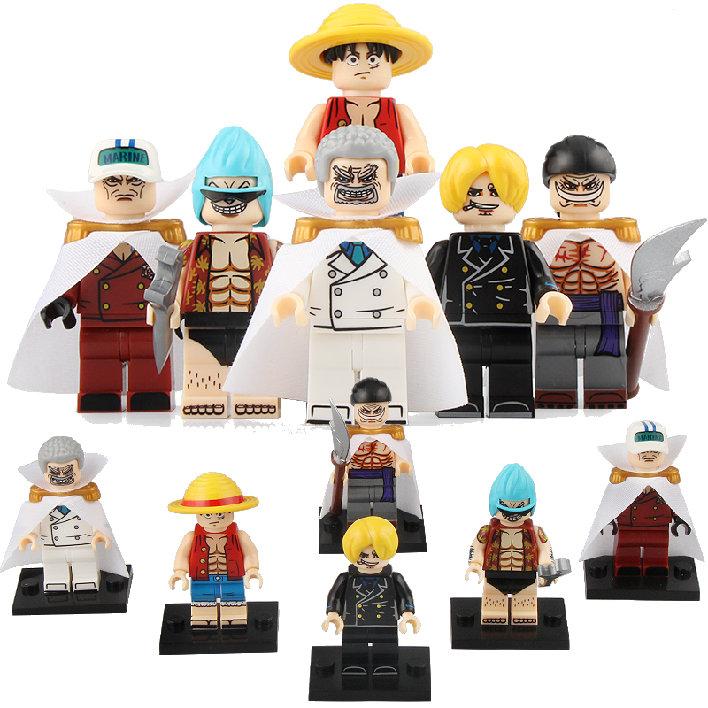 科睿日本海贼王男孩子玩具积木