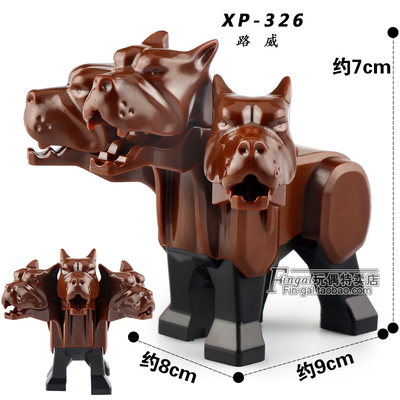 神话动物玩具拼装积木