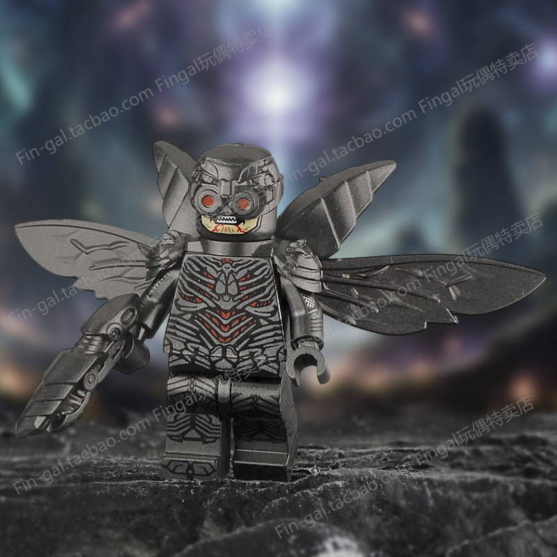 AW02超级英雄复仇者异魔反派联盟拼装积木人仔儿童玩具MOC第三方