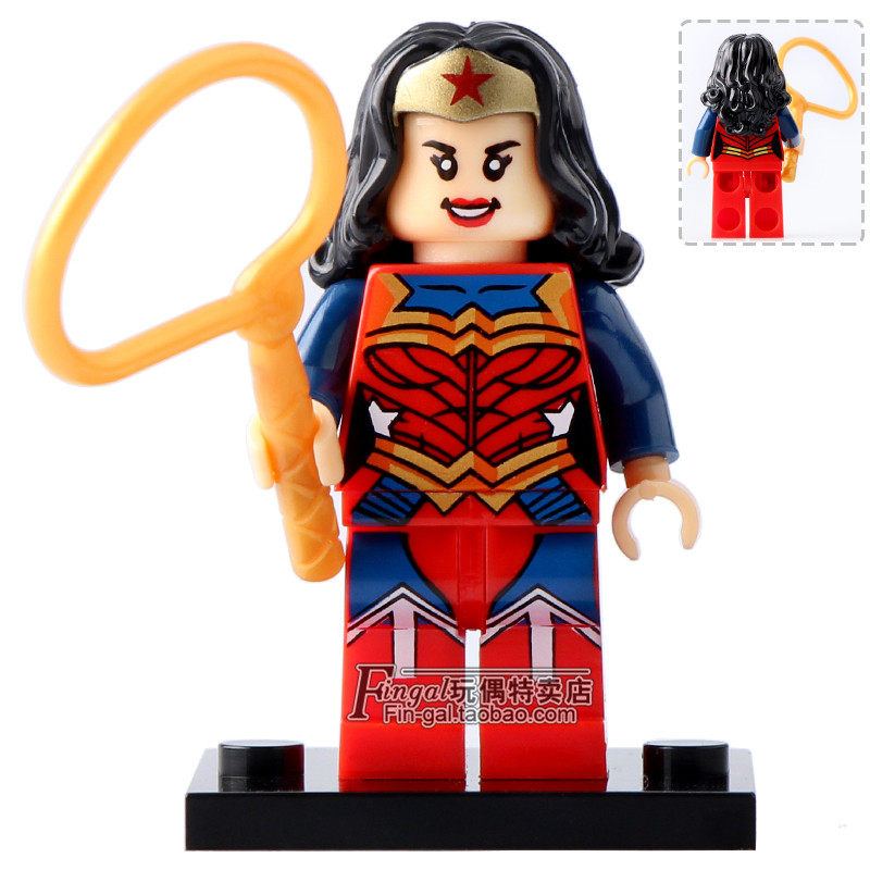 兼容乐高超级英雄正义联盟拼装积木人仔玩具xh687神奇女侠电影版