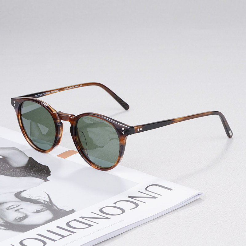 石头姐同款墨镜女高级感海边防晒偏光太阳镜透明框眼镜配近视镜片