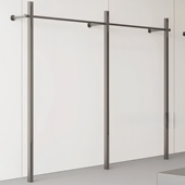 服装 挂衣架买手店落地陈列架 店展示架不锈钢上墙货架女装