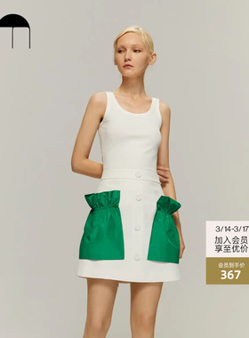 COMME MOI吕燕设计师早春款基础款舒适气质紧身女士坦克背心内搭