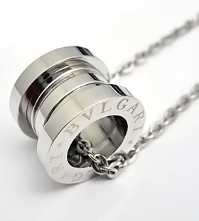 圆形钛钢百搭潮牌链子毛衣链女ins嘻哈吊坠项链男潮挂饰小众配饰