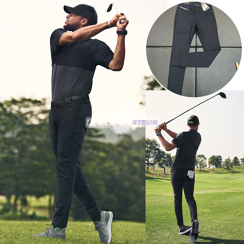 安德玛高尔夫男子库里同款长裤