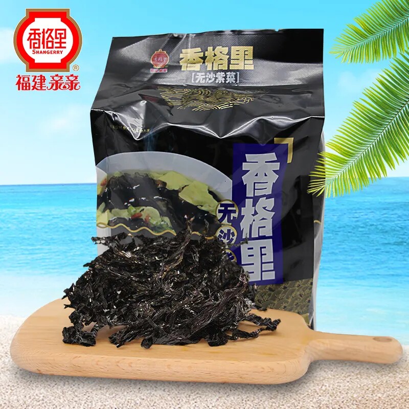 香格里无沙紫菜100克福 建亲亲美味鲜香拌炒火锅料配合速食面汤食