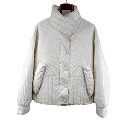 羽绒服短款立领外套特价小个子清