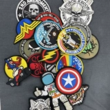 Тактическая нашивка, нарукавная повязка, аксессуары на липучке, с вышивкой