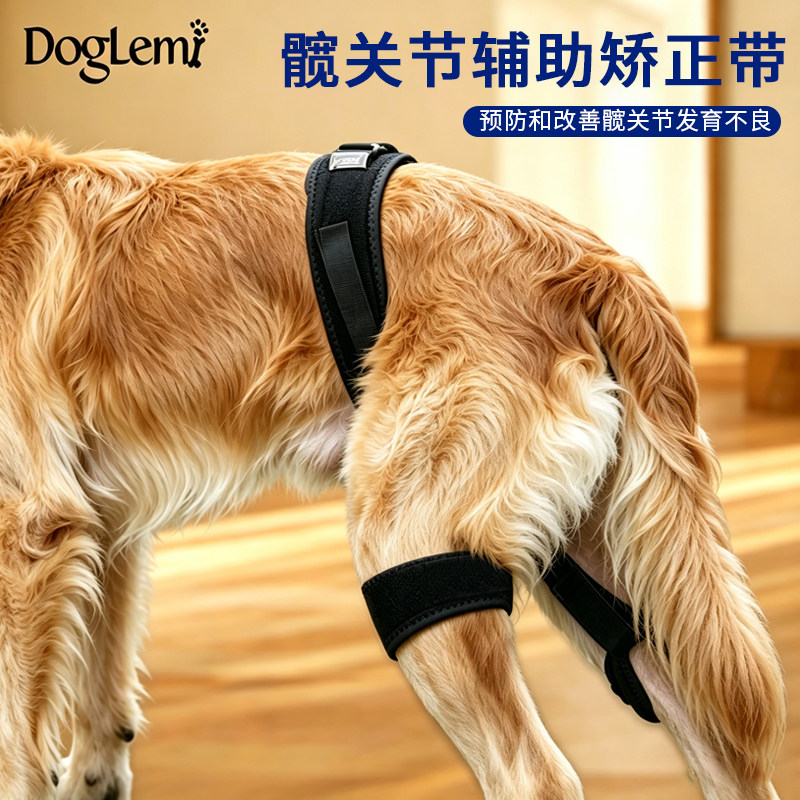 DogLemi狗髋关节辅助矫正带缓解疼痛术后护理金毛法斗保护髋关节