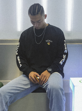 NOF studio CITRUS CORE LOGO开季水果长袖T恤潮牌宽松