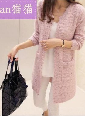 毛衣开衫外套女2021 autumn spring women sweater cardigan coat