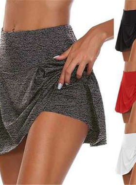 Women fake two-piece leggings fallow super shorts假两件短裙