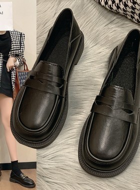 Winter Mom Flat Bottom Lazy Man Pushes on Single Shoe Girl