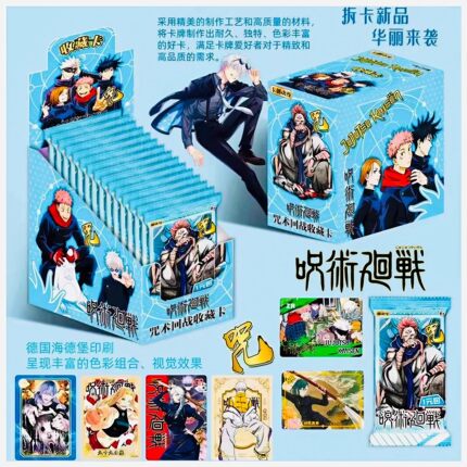 咒术回战卡牌盲盒第三弹动漫周边卡片收藏加厚卡玩具卡创动漫批发
