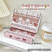 昭和风蛋糕小羊飞机盒通用高颜值追星小卡出卡收纳打包礼品盒