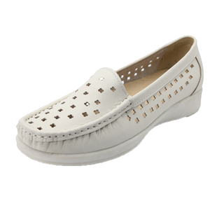 内联升女鞋夏季休闲凉鞋鞋护士鞋工作鞋时尚洞洞鞋1043C 1351C