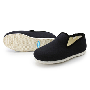 内联升男鞋棉鞋冬季保暖鞋手工千层底加密老北京布鞋8127A 8148A