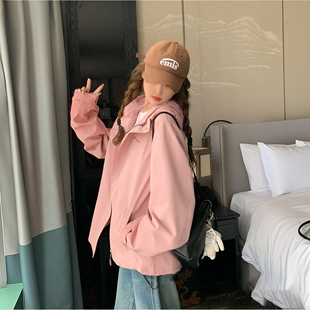 李宁女子2025冬季 三合一运动风衣防泼水加绒连帽外套AWBU050 新款