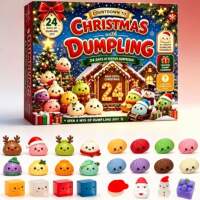 2026Christmas Dumpling Advent Calendar Christmas Arrival Steamed Bun Kneading Music Blind Box thumbnail 5