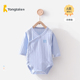 童泰夏季 18月婴幼儿男女宝宝衣服纯棉哈衣包屁衣连体衣