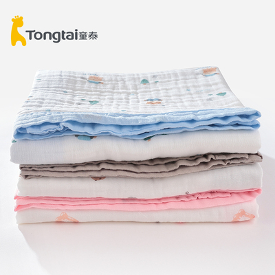 童泰全棉四层纱婴儿浴巾A类
