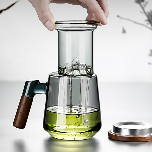 heisou办公室喝茶杯茶水分离