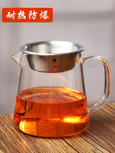 玻璃公道杯加厚耐热套装茶道茶器