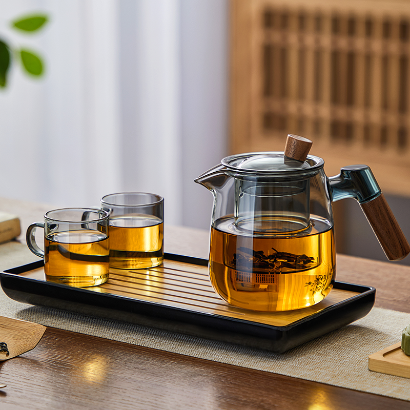 泡茶壶2025新款家用玻璃茶具套装