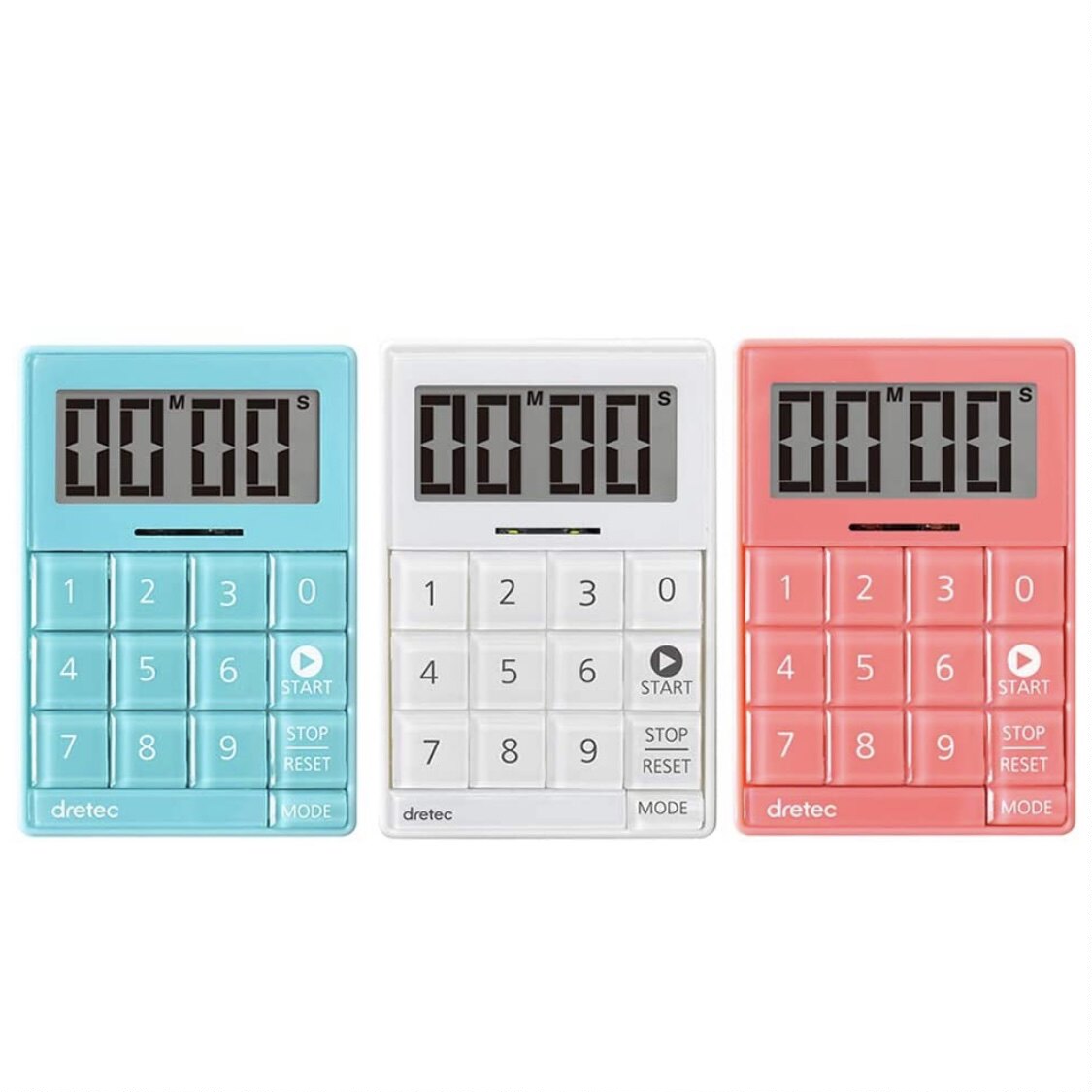 dretec立方体响铃灯光静音计时器