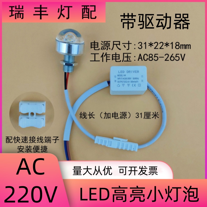 220VLED小灯泡过道壁灯仪器设备