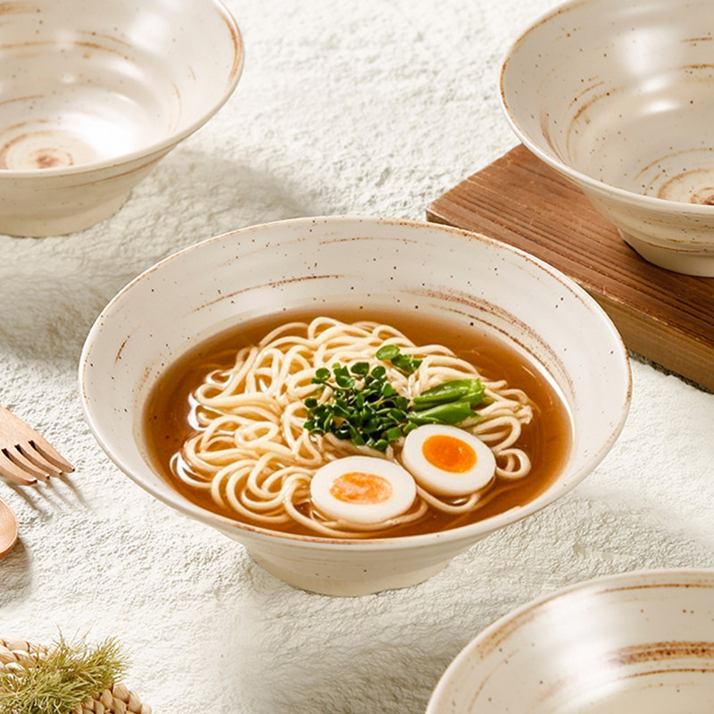 日式拉面碗密胺面碗耐高温面馆专用喇叭碗螺蛳粉碗仿瓷牛肉汤粉碗,餐饮具,碗,淘宝优惠券,粉丝福利购,淘宝优惠卷