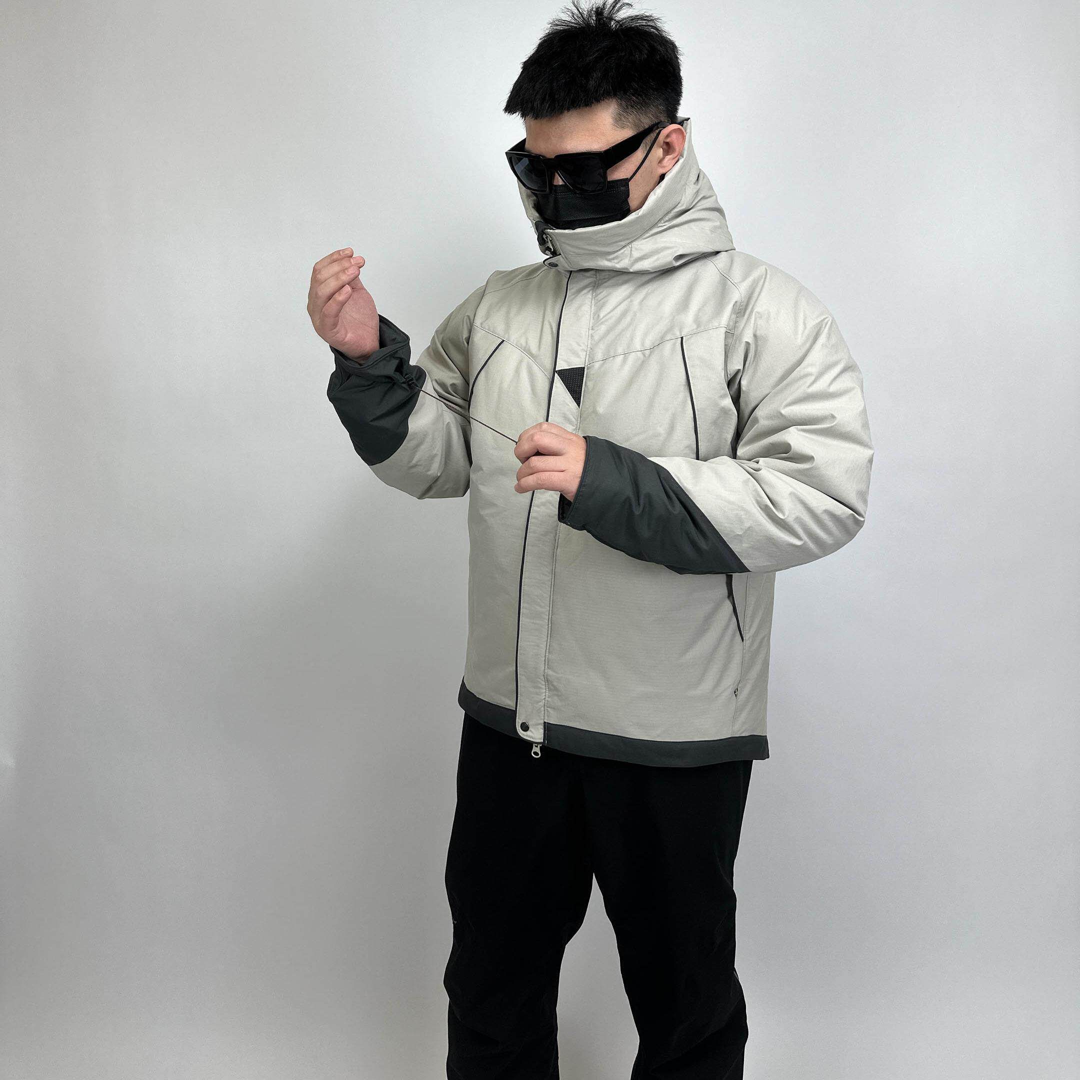 哈尔滨穿它只配短袖男女同款男女防风防水羽绒服加厚保暖服外套