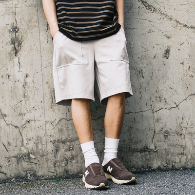 DICEOFF夏季针织短裤休闲五分裤