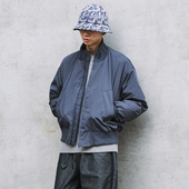 DICEOFF立领羽绒服90白鸭绒秋冬cleanfit通勤外套bomber飞行夹克