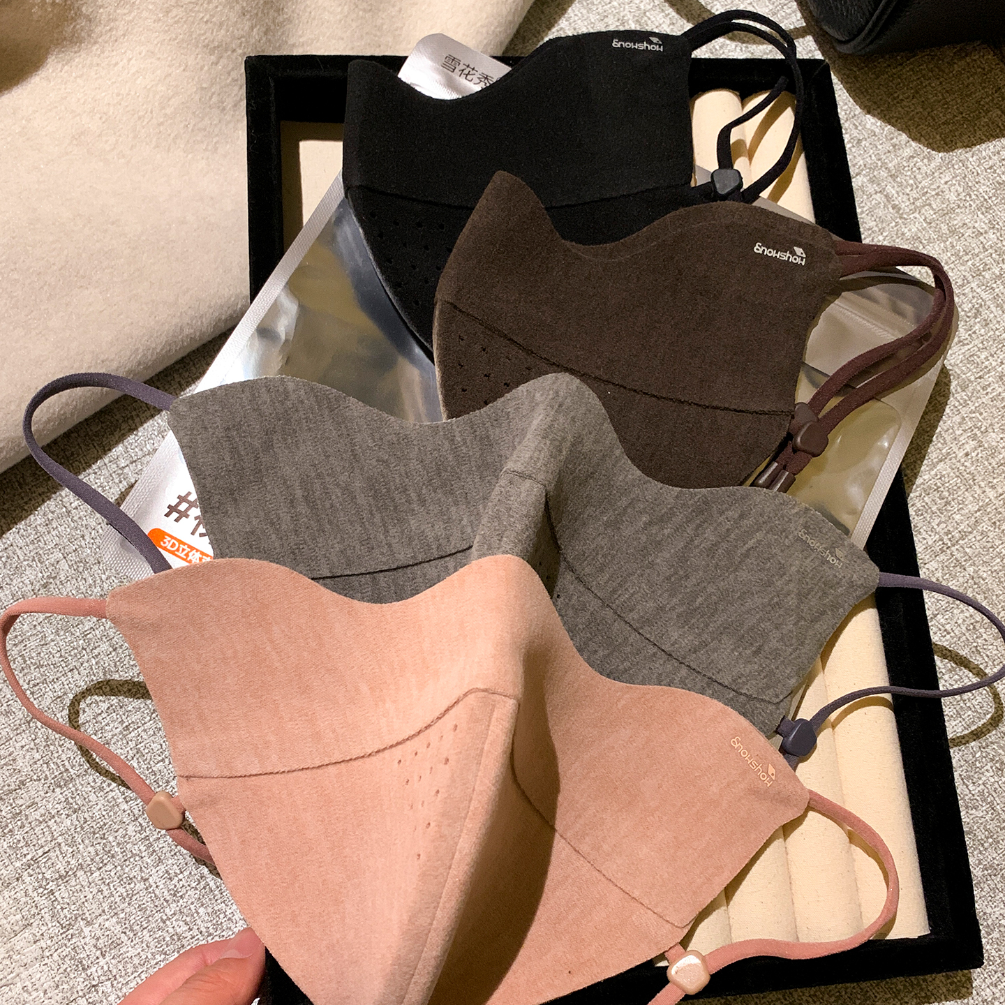 立体保暖口罩女士秋冬季高颜值