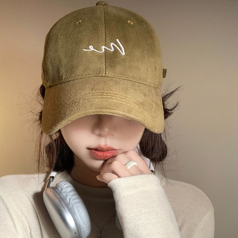 宽帽檐棒球帽女韩版百搭显脸小加大加深鸭舌帽日系大头围深顶帽子