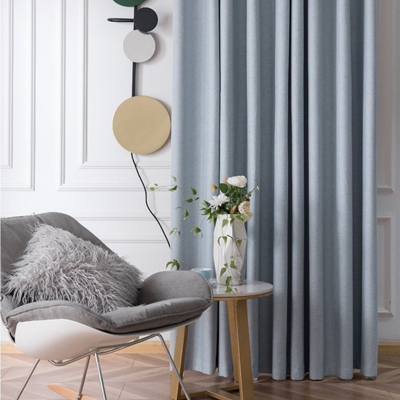 2023款卧室客厅阳台遮光窗帘海宁许村现代简约风包上门测量安装