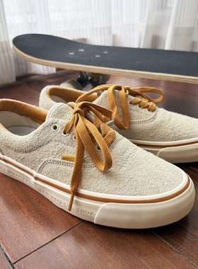 新款休闲鞋NBHD X FTMD小屁孩联名复古低帮板鞋米色百搭男女鞋