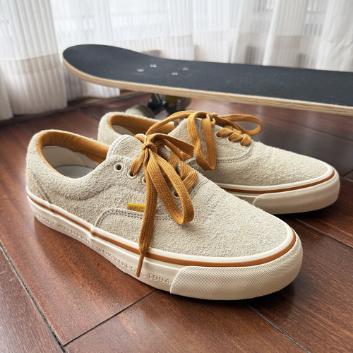 新款休闲鞋NBHD X FTMD小屁孩联名复古低帮板鞋米色百搭男女鞋