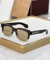 Brown Transparent Frame Tea Slices