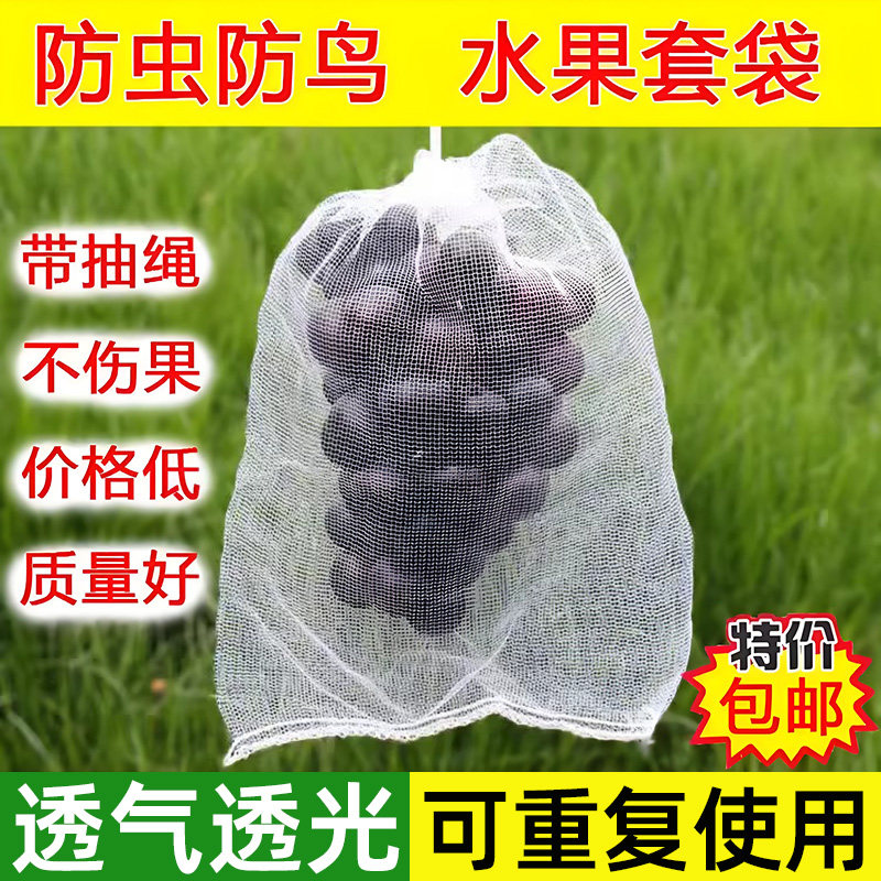 水果套袋防鸟通用袋瓜果防虫专用袋无花果枇杷葡萄桃子草莓育苗袋