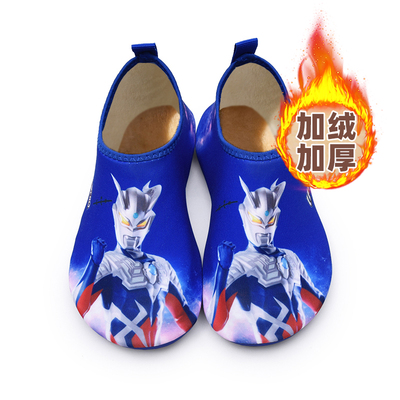 慈拓儿童秋冬奥特曼地板鞋