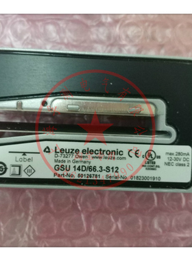 劳易测 LEUZE 超声波标签传感器 GSU 14D/66.3-S12  50126781