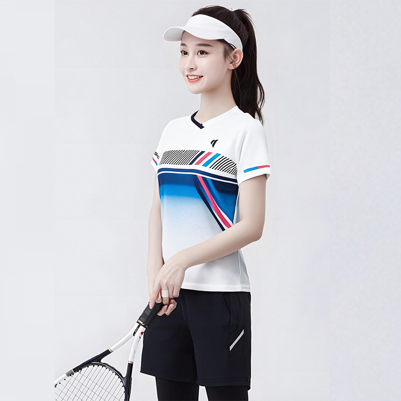佩琪酷2026夏季新款羽毛球服套装跑步训练速干运动服比赛网球队服