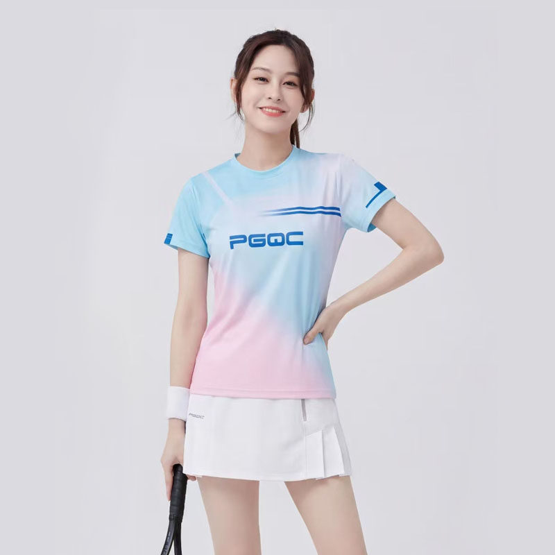 佩琪酷速干羽毛球服女2026新款比赛定制运动套装训练跑步团购服
