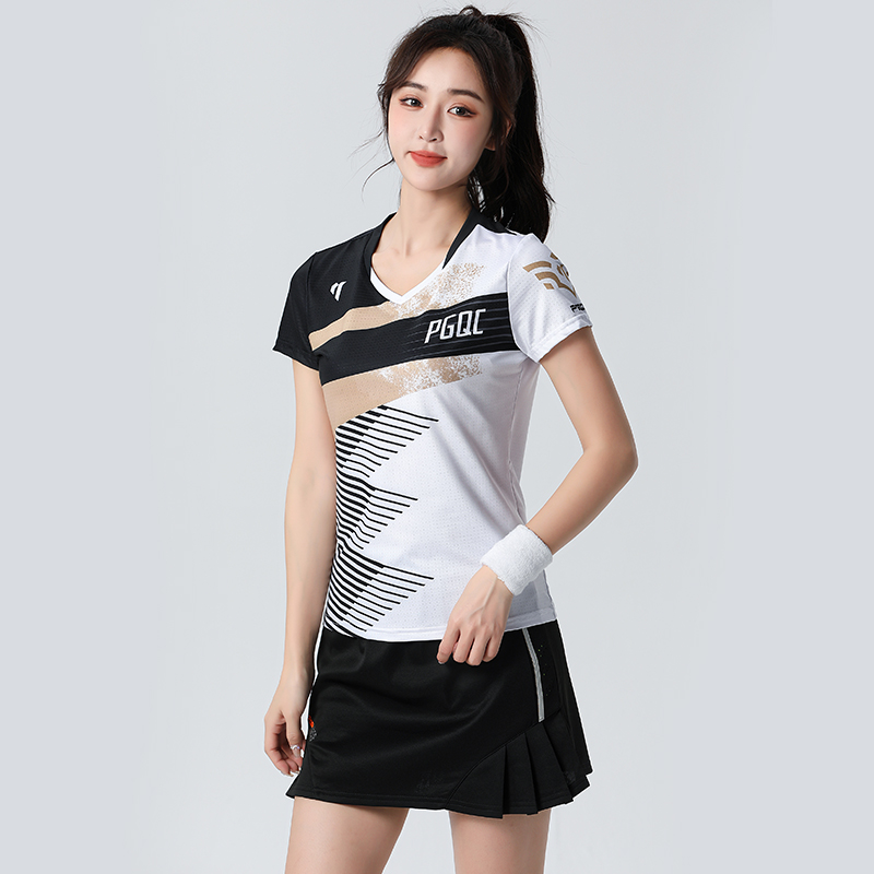 佩琪酷2025新款羽毛球服定制短袖乒乓球网球服速干训练服运动套装