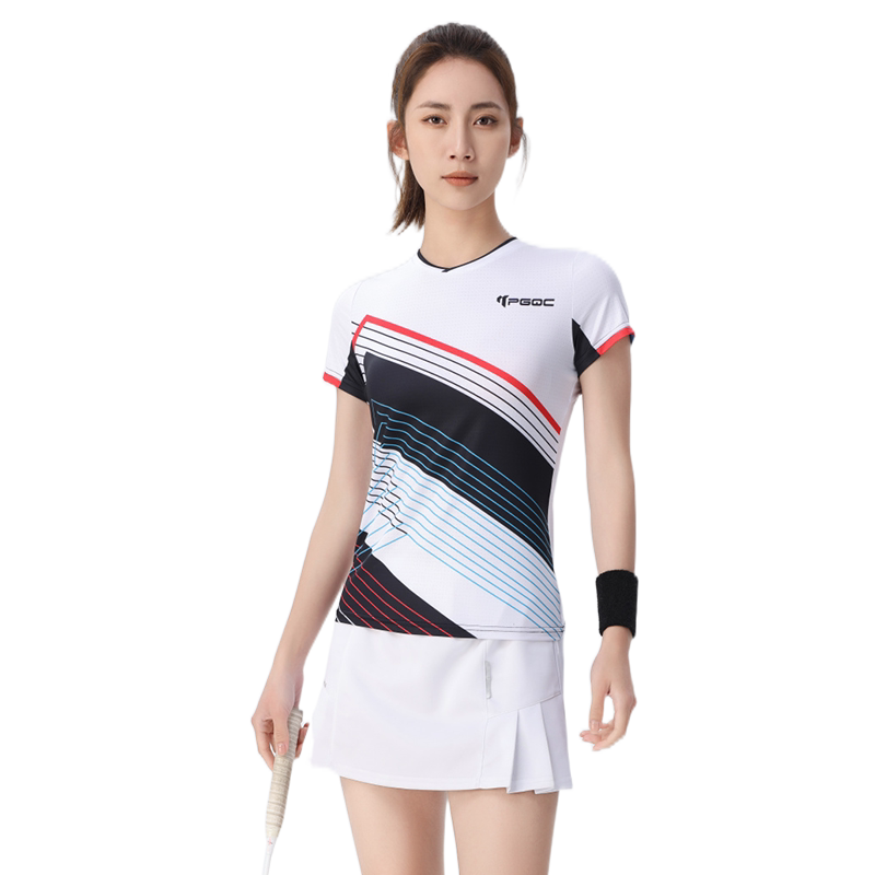2026夏季羽毛球服女新款套装韩版训练晨跑上衣定制球队比赛运动服